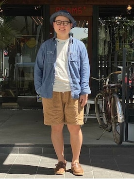 「BEAMS PLUS（ビームスプラス）のアイテム」を使った、BEAMS PLUSさん（メンズ・175cm）の秋コーディネート