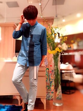 ぎむれっとさん(メンズ・172cm)の春コーディネート