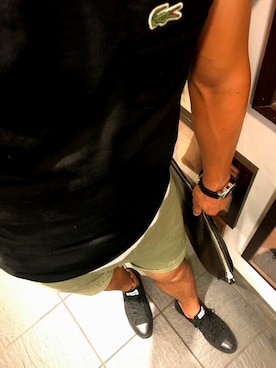 「ユナイテッドアローズ」｜「アイテム（アナログ腕時計）」を使った、m@tsuさん（メンズ・173cm）の夏コーディネート