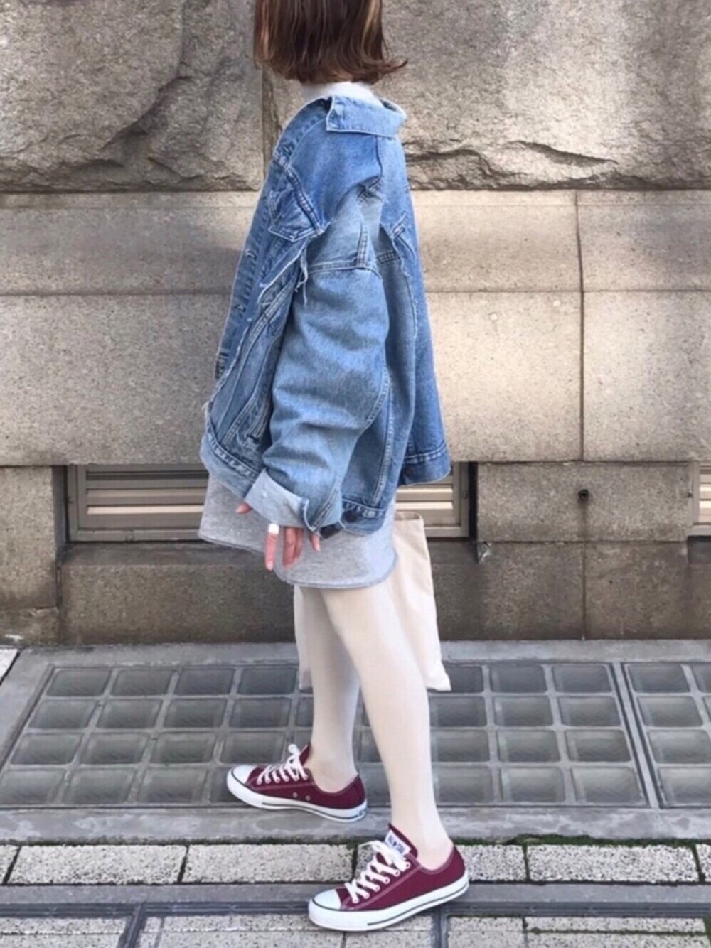 77circaのデニムジャケットを使った人気ファッション
