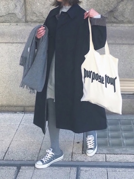 あさひさん（レディース・161cm）の冬コーディネート