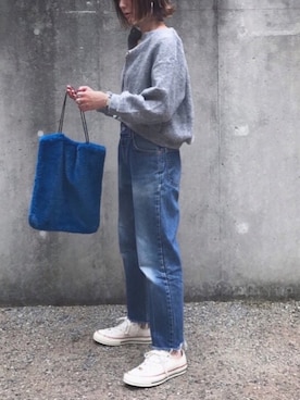「Another Edition（アナザーエディション）のアイテム（アクセサリー）」を使った、あさひさん（レディース・161cm）の冬コーディネート