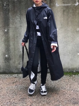 THE NORTH FACE(ザノースフェイス)のレインコート/ポンチョを使った