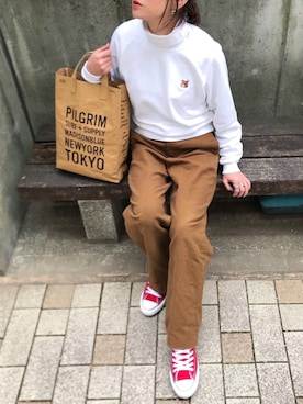 あさひさん（レディース・161cm）の冬コーディネート