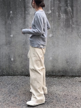 「CONVERSE（コンバース）のConverse 1970s Chuck Taylor All Star Canvas Sneakers（スニーカー）」を使った、あさひさん（レディース・161cm）の冬コーディネート