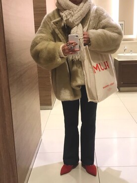 あさひさん（レディース・161cm）の冬コーディネート