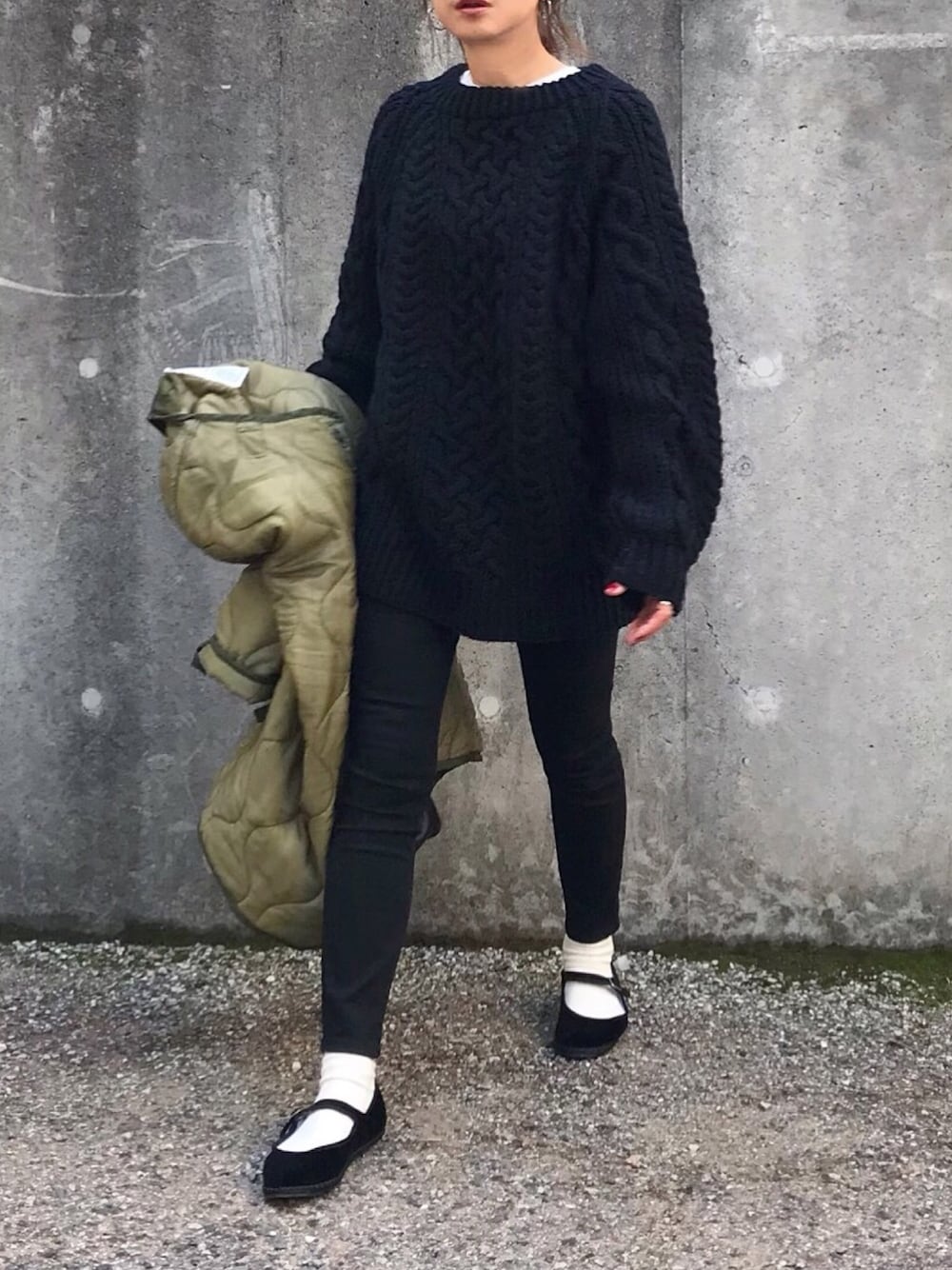 GALERIE VIE フレンチウール フィッシャーマンラウンドネックPO 白 楽天市場】【SALE／40%OFF】フレンチウール フィッシャーマン