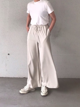 「manonfripes（マノンフリップ）のアイテム」を使った、あさひさん（レディース・161cm）の春コーディネート
