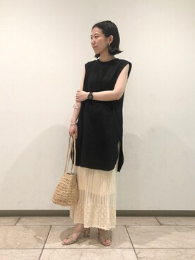 ochiさん（レディース・156cm）の夏コーディネート