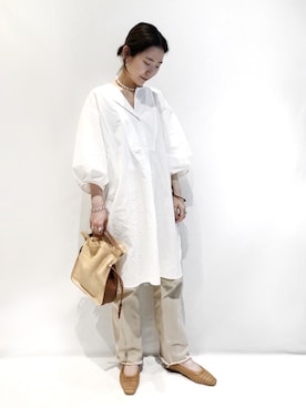 「アイテム（その他シューズ）」を使った、ochiさん（レディース・156cm）の春コーディネート