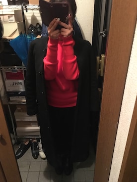 「LOUNGEDRESS（ラウンジドレス）のアイテム（その他アウター）」を使った、milkyさん（レディース・155cm）の春コーディネート