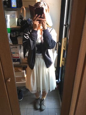 「EPICE（エピス）のアイテム」を使った、milkyさん（レディース・155cm）の春コーディネート
