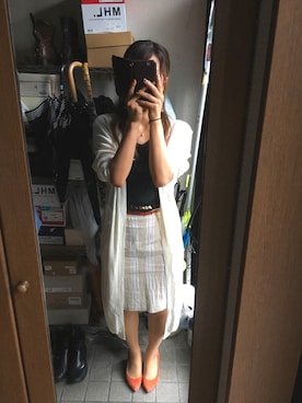「EPICE（エピス）のアイテム」を使った、milkyさん（レディース・155cm）の夏コーディネート
