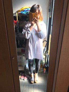 「LINCE（リンス）のアイテム」を使った、milkyさん（レディース・155cm）の夏コーディネート