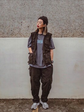 「ROTHCO（ロスコ）のアイテム（その他アウター）」を使った、wear_annさん（レディース・170cm）の春コーディネート