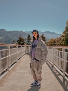 「AES（エーイーエス）のアイテム」を使った、wear_annさん（レディース・170cm）の冬コーディネート