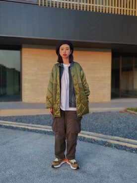 「AES（エーイーエス）のアイテム」を使った、wear_annさん（レディース・170cm）の春コーディネート