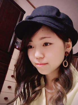 「レプシィム(LEPSIM)」｜「アイテム（キャスケット）」を使った、HIGANOさん（レディース・154cm）の春コーディネート