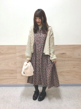 R i c eさん（レディース・153cm）の冬コーディネート