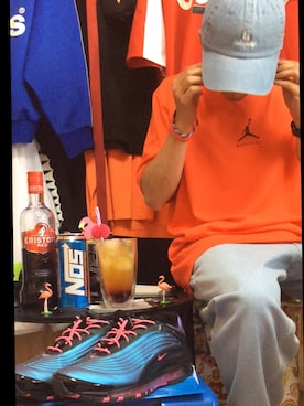 「Subciety（サブサエティ）のアイテム（帽子）」を使った、禁酒中の人さん（メンズ・163cm）の夏コーディネート
