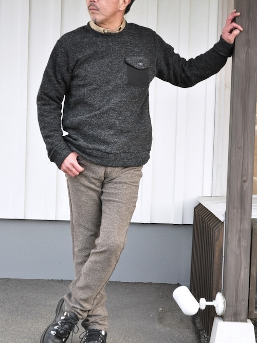 ブルーライン ニット セーターを使ったコーディネート Wear