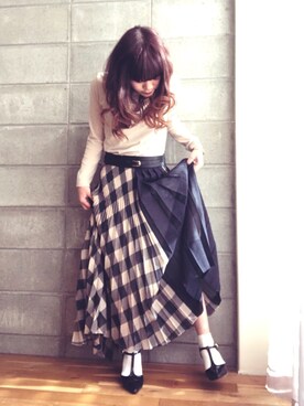 Dressyu.さん（レディース・148cm）の冬コーディネート