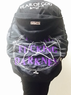 「vetements」｜「アイテム（ナイロンジャケット）」を使った、まぁ坊さん（メンズ・178cm）の冬コーディネート