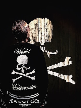 「Chrome Hearts」｜「アイテム（その他アウター）」を使った、まぁ坊さん（メンズ・178cm）の秋コーディネート