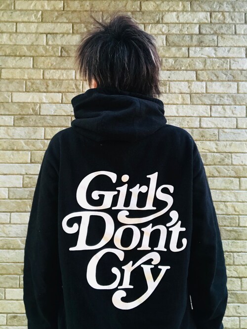 大好き Girls Don't Cry ロゴ フーディー ブラック M ecousarecycling.com