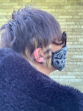 「CODY SANDERSON（コディサンダーソン）のアイテム（その他）」を使った、まぁ坊さん（メンズ・178cm）の冬コーディネート