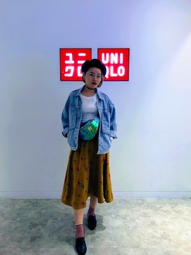 「VII&CO（VII&CO）のアイテム」を使った、kata Sunさん（レディース・160cm）の春コーディネート