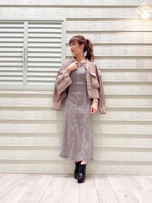 Free S Mart 渋谷109店maiさんのワンピースを使ったコーディネート Zozotown