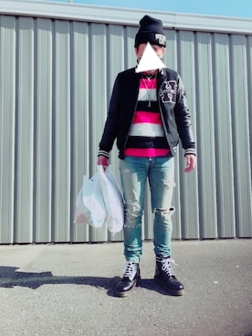 ****ru✩さん（メンズ・170cm）の春コーディネート