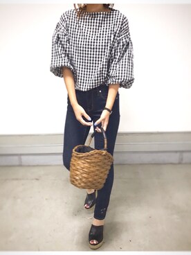 yu___k.7さん（レディース・165cm）の春コーディネート