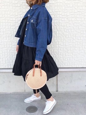 Titivate ティティベイト の 長袖ﾃｨｱｰﾄﾞﾜﾝﾋﾟｰｽ ワンピース Wear