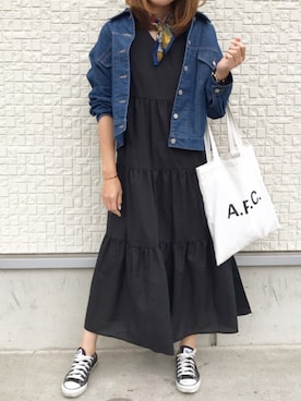 yu___k.7さん(レディース・165cm)の春コーディネート
