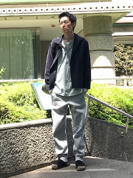 loupさん（メンズ・180cm）の春コーディネート