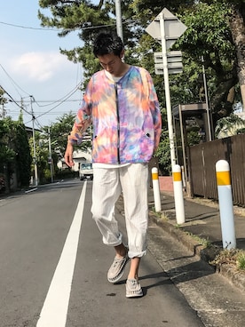 loupさん（メンズ・180cm）の夏コーディネート