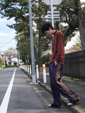 loupさん（メンズ・180cm）の秋コーディネート