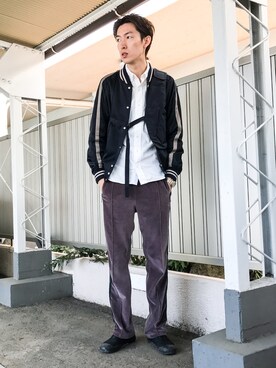 「GAMBERT CUSTOM SHIRT（ギャンバードカスタムシャツ）のアイテム」を使った、loupさん（メンズ・180cm）の春コーディネート