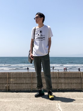 loupさん（メンズ・180cm）の春コーディネート