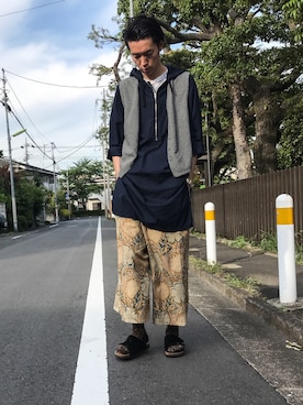 loupさん（メンズ・180cm）の春コーディネート