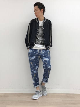 「DEAD FEELINGS」｜loupさん（メンズ・180cm）の春コーディネート