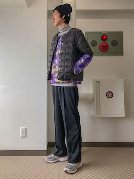 loupさん（メンズ・180cm）の冬コーディネート