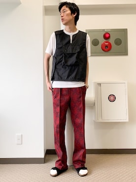 「INTERBREED」｜loupさん（メンズ・180cm）の夏コーディネート
