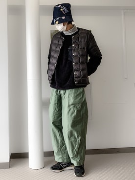 loupさん（メンズ・180cm）の春コーディネート