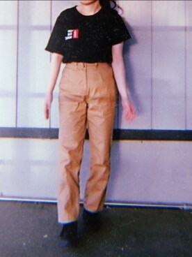 「Green Parks fuuwa（グリーンパークスフーワ）のアイテム（パンツ）」を使った、わなつ🍓さん（レディース・153cm）の夏コーディネート