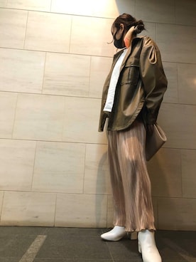 りちゅんさん（レディース・158cm）の冬コーディネート