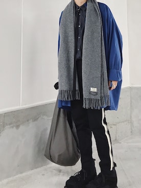 zumaさん（メンズ・170cm）の冬コーディネート