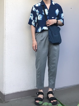 zumaさん（メンズ・170cm）の夏コーディネート